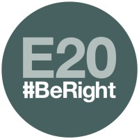 E20#BeRight Logo