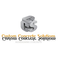 Custom Concrete Solutions Logo