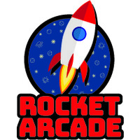 Rocket Time Amusements (dba Rocket Arcade) Logo