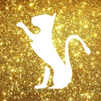 Glitter Cat Barista Logo