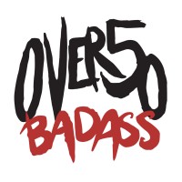 Over 50 Badass Logo