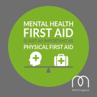 Mental health first aid training Logo