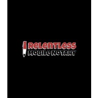 Relentless Mobile Notary Logo