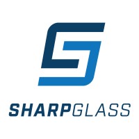 Sharp Glass Logo