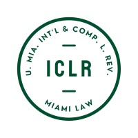 University of Miami International and Comparative Law Review Logo
