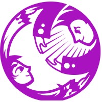 La carpa de la luna Logo