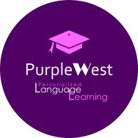 PurpleWest - International Language Learning Logo