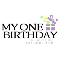My One Birthday Logo
