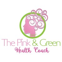 The Pink And Green Health Coach Logo
