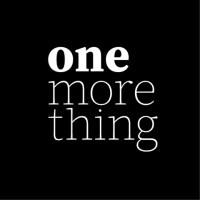 one more thing GmbH Logo