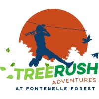 TreeRush Adventures at Fontenelle Forest Logo