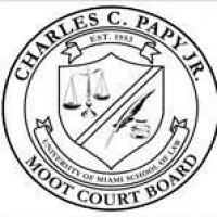 University of Miami Charles C. Papy, Jr. Moot Court Board Logo