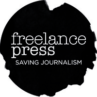 FREELANCE PRESS SAVING JOURNALISM Logo