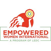 Empowered Women International, a program of the Latino Economic Development Center Logo