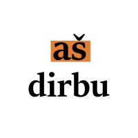 Aš dirbu Logo