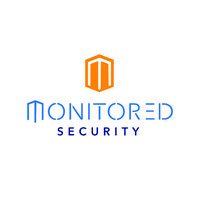 Monitored Security and Fire Logo
