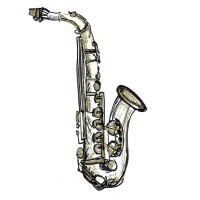 Sunny the Sax Logo
