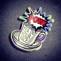 POW! Tea in your face Logo
