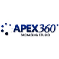 APEX 360 ° Packaging Studio Logo