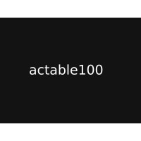 Actable100 Logo