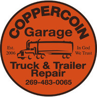 Coppercoin Garage/Transport Logo