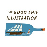 The Good Ship Illustration Logo