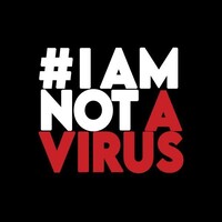 #IAMNOTAVIRUS Campaign Logo