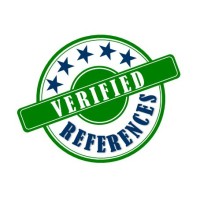 Verified References/1800 My Reference Logo