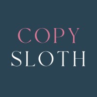 The Copy Sloth Logo