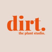 dirt. the plant studio. Logo