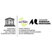 Chaire Unesco Pratiques émergentes en technologies et communication pour le développement Logo
