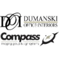 Dumanski Office Interiors & Compass Imaging Group & Sign Solutions Logo