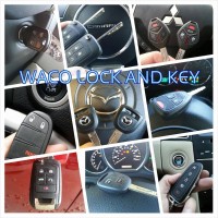 Waco Lock and Key Logo