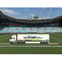 Mobile Stage Truck Logo