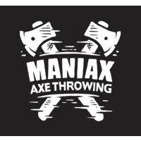 MANIAX Axe Throwing Logo