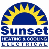 Sunset Heating & Cooling | Electrical Logo
