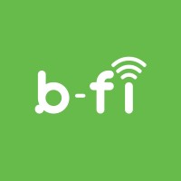 B-fi Building Wireless Internet Logo