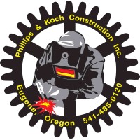 Phillips & Koch Construction, Inc. Conveyors are Our Specialty! Logo