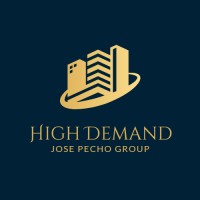 High Demand Real Estate Logo
