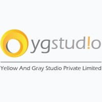 Yellow and Gray Logo