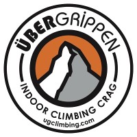 Übergrippen Indoor Climbing Crag Logo