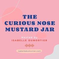 The Curious Nose Mustard Jar Logo