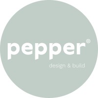 pepper _ design & build Logo