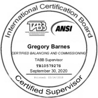 Certified Balancing & Commissioning Logo