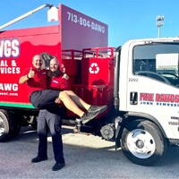 Fire Dawgs Junk Removal Houston Logo