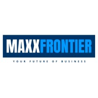 Maxx Frontier. Your future of business and work. Logo
