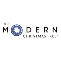 Modern Christmas Trees Logo