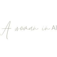 A Woman in AI Logo
