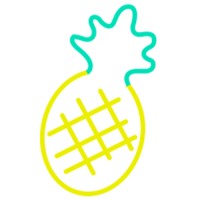 Neon Pineapple Logo