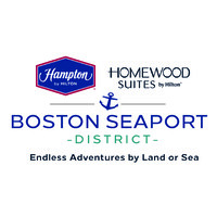 Hampton Inn and Homewood Suites by Hilton Boston Seaport District Logo